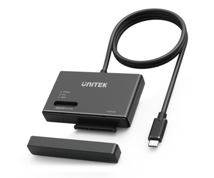 Akcesoria do dysków UNITEK Mostek USB-C na dyski SATA i M.2 NVMe S1232A01-EU
